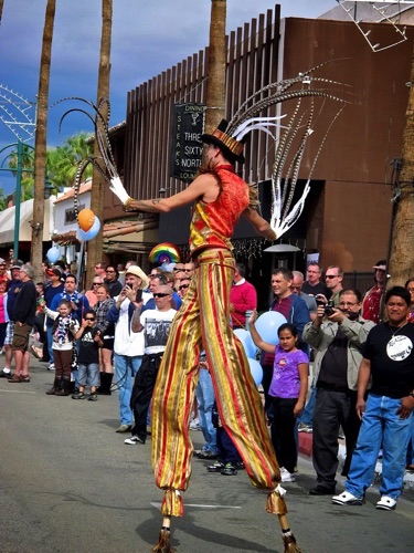 Gay Pride Parade Palm Springs
Feather Fingers